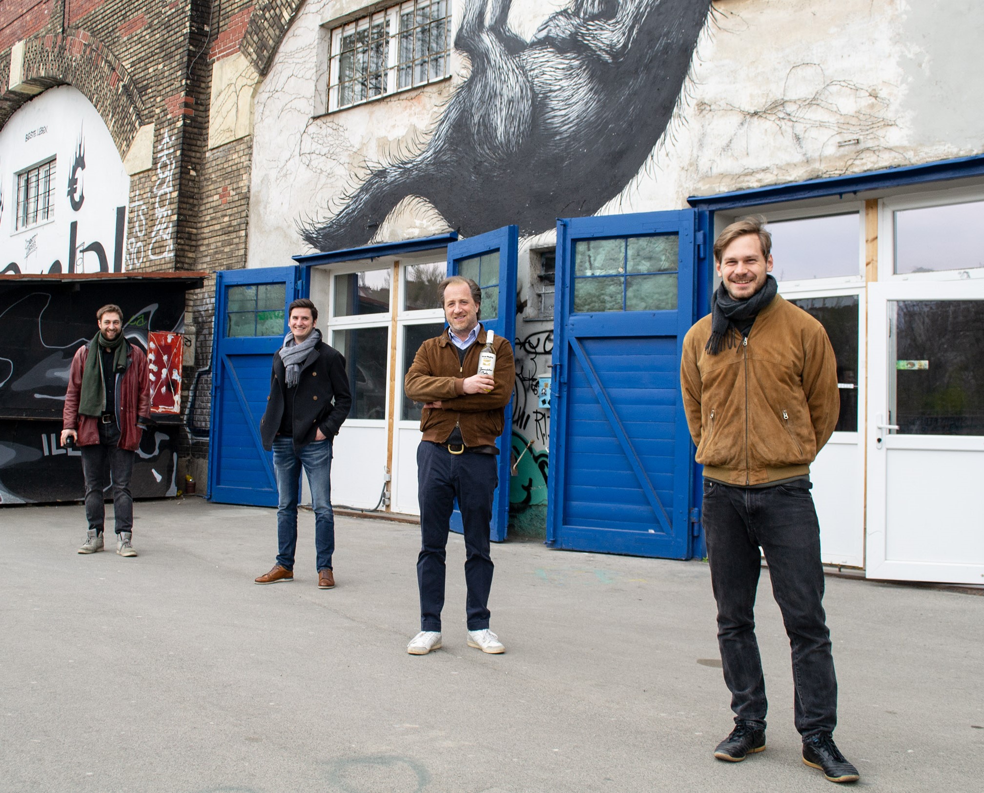 Clemens Bohle, Andreas Wurbs, Leonhard Pranter, Gero Stephan