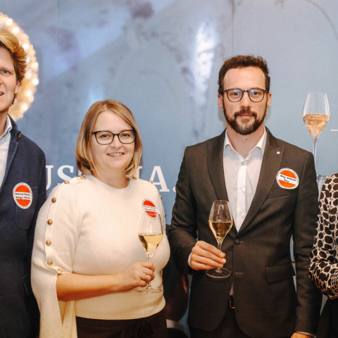Michael Malat, Aurore Jeudy, Georg Schullian & Dagmar Gross I © Sekt Austria/Christine Miess